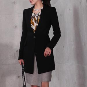 Single-breasted Long Jacket