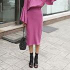 H-line Cotton Skirt