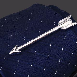 Arrow Alloy Tie Clip 1 Pc - Arrow Alloy Tie Clip - Silver - One Size