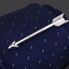 Arrow Alloy Tie Clip 1 Pc - Arrow Alloy Tie Clip - Silver - One Size