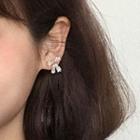 Bow Stud Earring / Bow Clip-on Earring