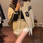 Numbering Baseball Jacket / Skort