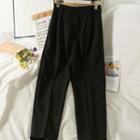 High-waist Wool Dress Pants