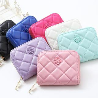 Quilted Zip Wallet