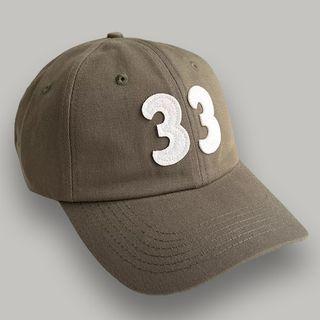 33 Applique Baseball Cap