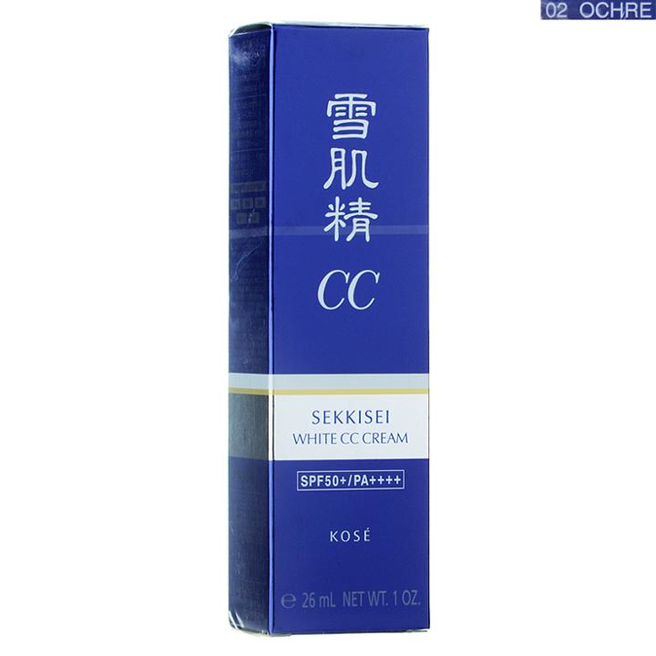 Kose - Medicated Sekkisei White Cc Cream Spf 50+ Pa++++ (#02 Natural) 30g