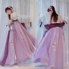 Traditional Chinese Embroidered Top / Skirt / Shawl / Set