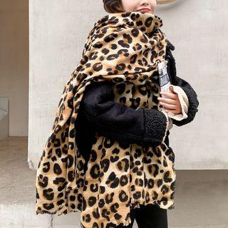 Leopard Pattern Shawl As Shown In Figure - 205 X 80cm