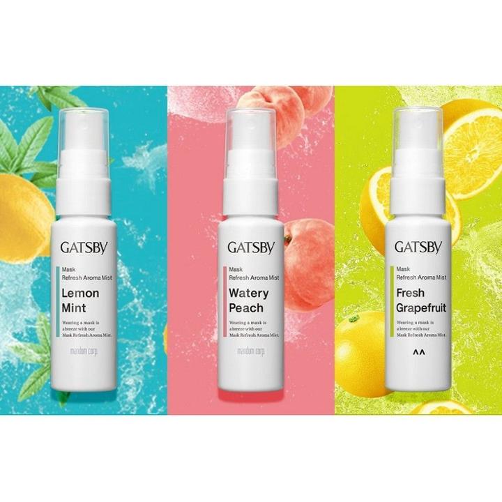 Gatsby Mask Refresh Aroma Mist 30ml - 3 Types