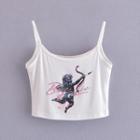 Cupid Print Camisole Top