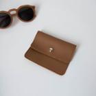 Faux Feather Mini Coin Purse