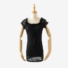 Off-shoulders A-line Lace Dress