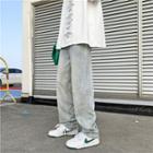 Washed Baggy Jeans / Short-sleeve T-shirt