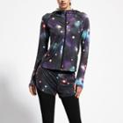 Set: Galaxy-print Sweatshirt + Leggings