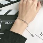 Chain Bracelet S925 - Smiley Face - One Size