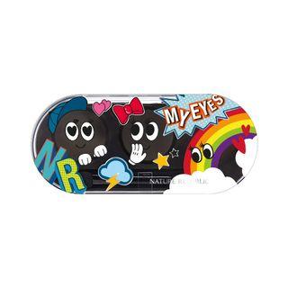 Nature Republic - Beauty Tool Eyeshadow Case 3 Holes (#02 Rainbow Pop) 1pc