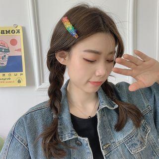 Rainbow Chain Hair Clip 1(rainbow Hair Pin - One Size