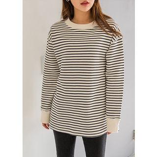 Tall Size Band Stripe T-shirt