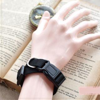 Canvas Choker Black - One Size