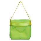 Petite Gothic Messenger Bag Green - One Size