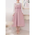 Sleeveless Long A-line Dress