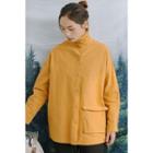Button Jacket Yellow - One Size