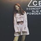 Set: Lettering Hooded Sweatshirt + Plain Skirt
