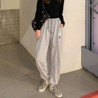 Applique Jogger Sweatpants