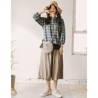 Pocket-side Cropped Culottes