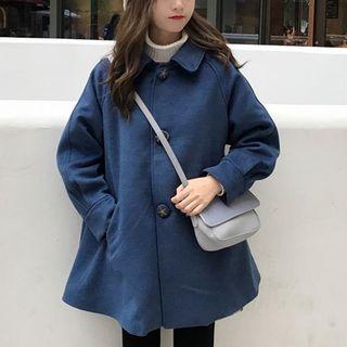 Buttoned Cap Jacket
