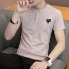 Button Short-sleeve T-shirt