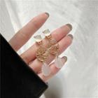 Branches Alloy Gemstone Dangle Earring