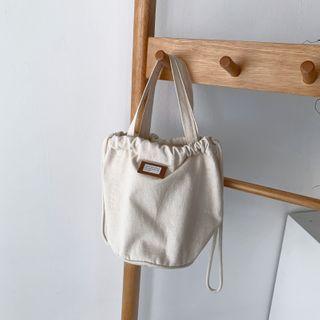 Cotton Bucket Tote Bag