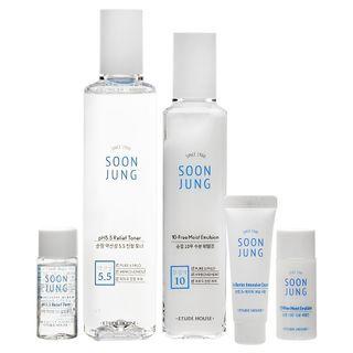 Etude House - Soon Jung Skin Care Set 5 Pcs