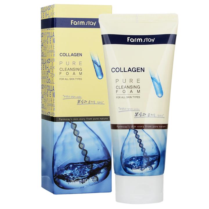 Farm Stay - Collagen Pure Cleansing Foam 180ml