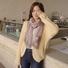 Letter-printed Lightweight Scarf