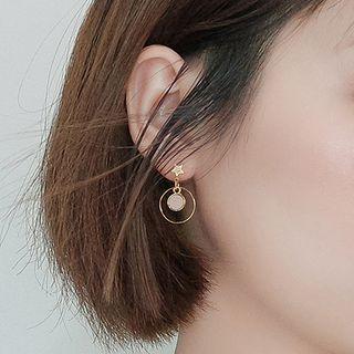 Star And Hoop Earrings