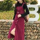 Set: Letter Vest + Mermaid Midi Skirt
