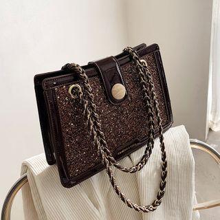 Glitter Chain Shoulder Bag