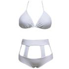 Cutout High Waist Bikini