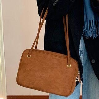 Velour Mini Shoulder Bag