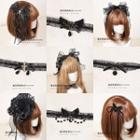 Lace Bow Hair Clip / Choker