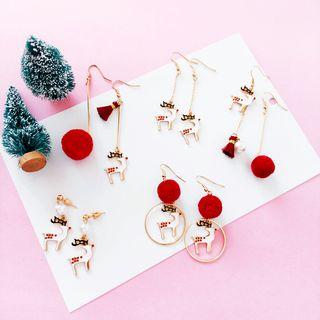 Deer Pearl Earring