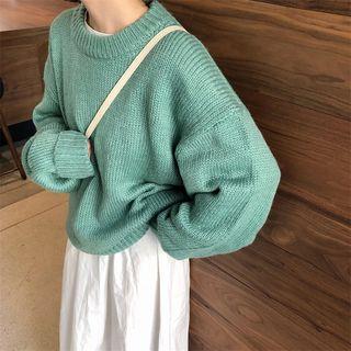 Loose-fit Long Sleeve Sweater