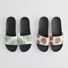 Pattern Slide Sandals