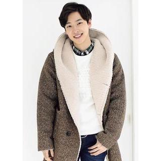 Pocket-detail Wool Blend Jacket