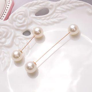 Set: Beaded Brooch