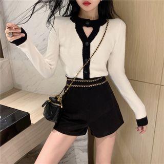 Contrast Trim Sweater / Contrast Trim Shorts