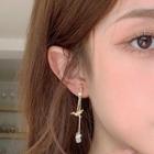 Alloy Bird Dangle Earring 1 Pair - As Shown In Figure - One Size