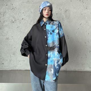Tie Dye Panel Shirt